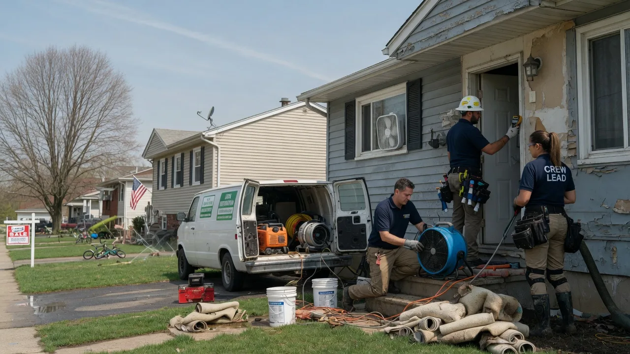 Flood Cleanup in Freeville, NY near me